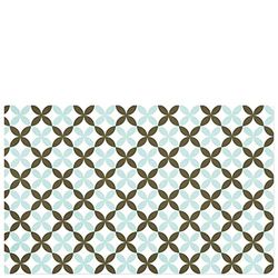 laroom Tappeto per Suolo, in Vinile - PVC, Antiscivolo, Verde/Marrone