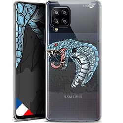 Caseink fodral för Samsung Galaxy A42 5G (6.6) gel HD [tryckt i Frankrike - Samsung A42 5G fodral - mjukt - stötskyddat ] kobra Draw