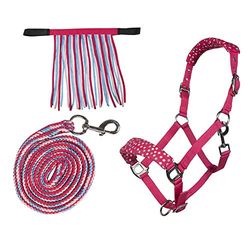 HKM Halsterset -Sweety-, roze, Shetty