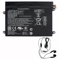 amsahr SW02XL-03 Ersatz Batterie für HP SW02XL, 859470-1B1, HSTNN-IB7N (7.7V, 32.5Wh) Umfassen Stereo Ohrhörer schwarz