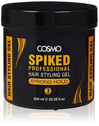 Cosmo Spiked Professional Hair Styling Gel Strong Hold 600ml