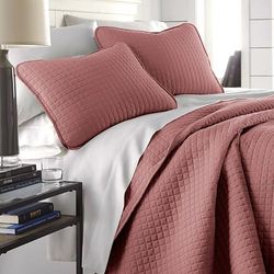 Southshore Fine Linens 3 Piece Oversized Quilt Sets (King, Marsala (Terra Cotta))