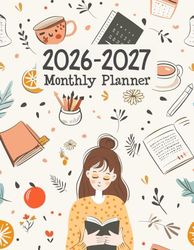 2026-2027 Monthly Planner For Women: Large Two Year (January 2026 through December 2027) with Holidays and Inspirational Quotes