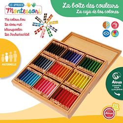 ALOYA L Apprentissage Couleurs Bois