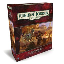 Asmodee - Arkham Horror, The Card Game: Scarlet Keys - Campaign Expansion, 1-4 Players, 14+ Years, Italian Edition
