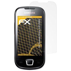 atFoliX displaybeschermfolie Samsung Galaxy 3 GT-i5800 (3 stuks) - FX-antireflex, antireflecterende premium beschermfolie