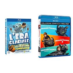 L'Era Glaciale 1-5 (Box 5 Br) & Dragon Trainer Collection 1-3 (Box 3 Br)