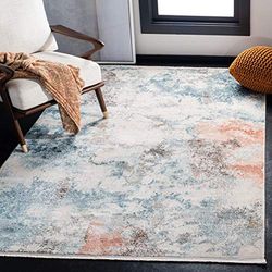 Safavieh 200 X 279 cm Bleu/Ivoire.