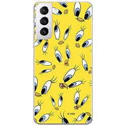ERT GROUP mobiel telefoonhoesje voor Samsung S21 origineel en officieel erkend Looney Tunes patroon Tweety 006 optimaal aangepast aan de vorm van de mobiele telefoon, hoesje is gemaakt van TPU