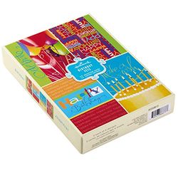 Hallmark Boxed Birthday Cards - 12 Cards in 4 Colourful Designs