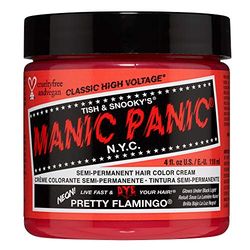 Manic Panic Pretty Flamingo Classic Creme, Vegan, Cruelty Free, Pink Semi Permanent Hair Dye 118 ml