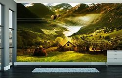 PeelitStickit Design: paesaggio naturale, Porta o Parete Adesivo, ID – 0853, VenDooMur2, 741