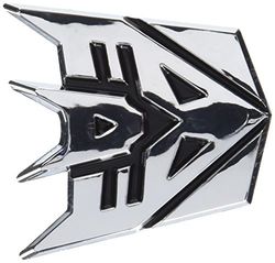 Deceptacon Transformer Emblème chromé 7,6 cm de Haut