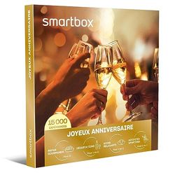 Smartbox Joyeux Anniversaire, Unisex Adulto, Dorado, ‎16 x 2 x 16 cm