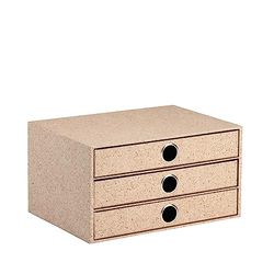 Rössler S.O.H.O. 1524452393 - Cajonera para DIN A4, con orificio para asa, Cacao, 343 x 250 x 185 mm, 1 unidad