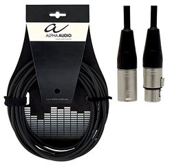 GEWA Mikrofonkabel Pro Line 1,5m, svart, XLR (f) - XLR(m), 190540