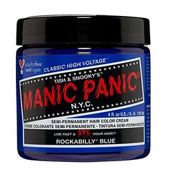 Manic Panic Rockabilly Blue Classic Creme, Vegan, Cruelty Free, Semi Permanent Hair Dye 118ml