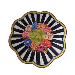 Alfombra de baño forma flor