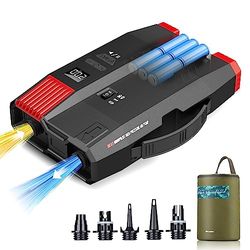 Morpilot Bomba Sup Recargable 20PSI - Inflador y Desinflador Inalámbrico con Batería Desmontable, Inflado de Doble Etapa, Auto Apagado, Preajuste Inteligente para Paddle, Carpa Inflable, Barcos