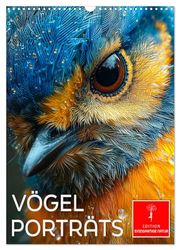 Vögel Porträts (Wandkalender 2026 DIN A3 hoch), CALVENDO Monatskalender: Bezaubernde Detailaufnahmen aus der Vogelwelt