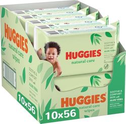 Huggies 2430.13.3 Chusteczki Dla Niemowląt, 56 Sztuk