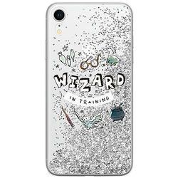 ERT GROUP etui na telefon Apple Iphone XR, case oryginalny i oficjalnie licencjonowany przez Harry Potter, wzór Harry Potter 242, optymalnie dopasowane, z efektem płynnego brokatu