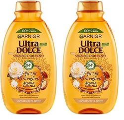 Garnier Ultradolce Meravigliosa Shampoo Normale Liquido, 300 ml (Confezione da 2)
