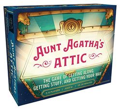 Chronicle Books Aunt Agatha's Attic: The Game of Getting Along, Getting Stuff, And Getting Your Way Fun And Fast Family Card Game, Quick And Easy Negotiation And Set Collection Game