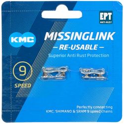 KMC Missing Links X9sl, Unisex, C09EPTR00, Silver.