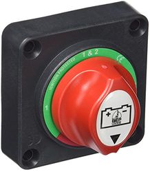 BEP 701S-PM batteribrytare – panelmontering 1-2-Both-Off