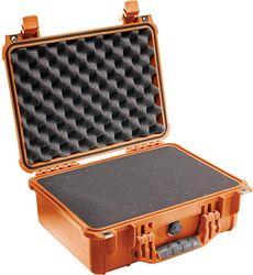 PELI 1450 Mala rígida impermeável para equipamentos óticos, fotográficos e eletrónicos, IP67 impermeável ao pó, capacidade 31 l, fabricado na Alemanha, com espuma personalizável, cor nar15 L