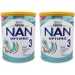Nestlé Nan 3 Optipro 800+800gr, Blanco (019102762)