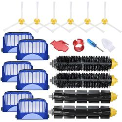JoyBros Vervangende onderdelen accessoires compatibel voor iRobot Roomba 675 670 665 690 692 694 671 677 650 655 614 Side Main Roller Borstel Filter Caster Wiel