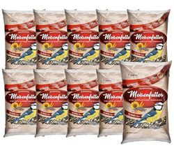 Fidelio Alimento para pájaros Silvestres, para Todo el año, Rico en proteínas, Alto en energía, alimento para Aves Silvestres, 5 x 1 kg (5 kg)