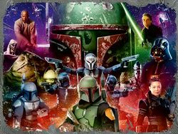 Ravensburger 12000427 - Boba Fett: Bounty Hunter - puzzle 1500 piezas – puzzle adultos y niños a patir de 14 años, puzzle Star Wars, regalo Star Wars