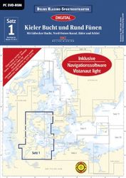 Sportbootkarten : Satz 1 : Kieler Bucht und Rund Fünen (Ausgabe 2012) [import allemand]