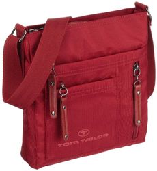 TOM TAILOR Acc Terry 10853 schoudertas voor dames, 20,5 x 5 x 21,5 cm (b x h x d), Rood rood 40, One Size