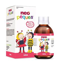 Neo Peques | Jarabe Infantil Jalea Real | 150ml | Refuerza la dieta | Contribuye a un crecimientonormal de los huesos | Aporta Energía | Sabor Frutos del Bosque | Espirulina, Calcio, Vitamina D3
