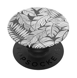 PopSockets PopGrip - Supporto e Impugnatura per Telefoni Cellulari e Tablet con Un Top Intercambiabile - Mono Jungle