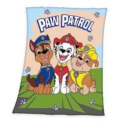 Herding Couverture Polaire La Pat' Patrouille, 130 x 170 cm, 100% Polyester, Polaire