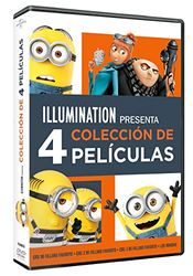 Set GRU 1-3 + Minions - DVD - (geïmporteerd uit Spanje, talen op de details)