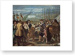 Official Reproduction of the Prado Museum "The Spears or The Surrender of Breda"