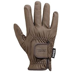Uvex sportstyle winter, guanti da equitazione elasticizzati unisex, ottimo grip e robusti, isolamento Thinsulate, brown, 9.5
