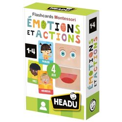 Headu - Flash Cards Emotions en Actions Montessori