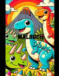 Malbuch Dinosaurier