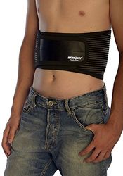 Arquer Black rugbandage Basic Line – kort en ademend
