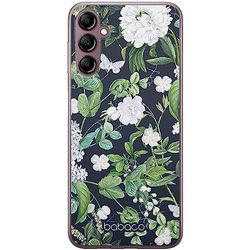 ERT GROUP mobiltelefonfodral för Samsung A14 4G/5G originalt och officiellt licensierat Babaco mönster Flowers 034 optimalt anpassad till formen på mobiltelefonen, fodral tillverkad av TPU-plast