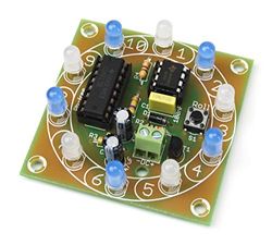 AR197 Roulette électronique avec Effet Rotatif Kit DIY
