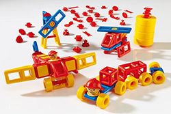 Plasticant Mobilo 302 - Insieme Standard Incluso 4 Ruote di Grandi Dimensioni, 120 Pezzi