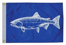 Taylor Made Products 3318, Vis Vlag, Nylon, 12" x 18", Zalm